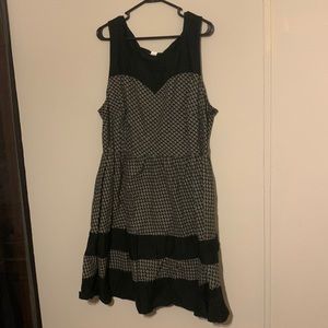 ModCloth Retrolicious Scottie Dog Houndstooth 4x Dress